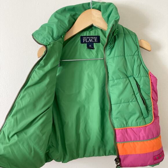 Children's Place kids fall Vest Sz Xs - Picture 3 of 7